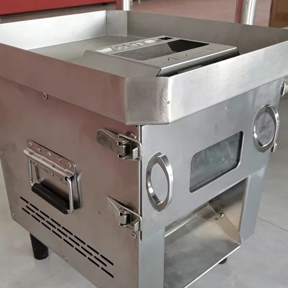 Kitchen Appliances Commercial - เครื่องตัดเนื้อไฟฟ้า สแตนเลสเกรดเชิงพาณิชย์ เครื่องหั่นผักผลไม้ อุปกรณ์ครัวสำหรับใช้ในธุรกิจ