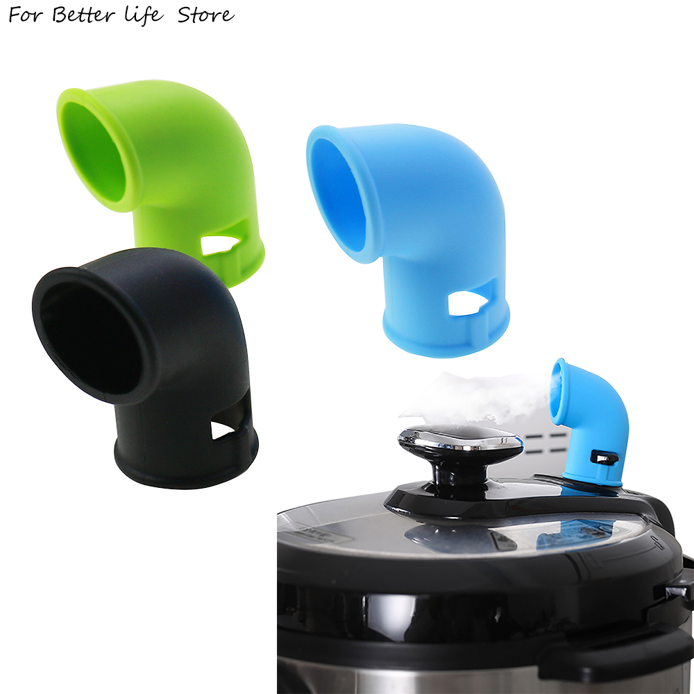 Instant Pot Pressure Cooker - 1 ชิ้นซิลิโคนหม้อทันทีหม้อความดันท่อไอเสียท่อไอเสียหลายสี 4x5x7.3 เซนติเมตร