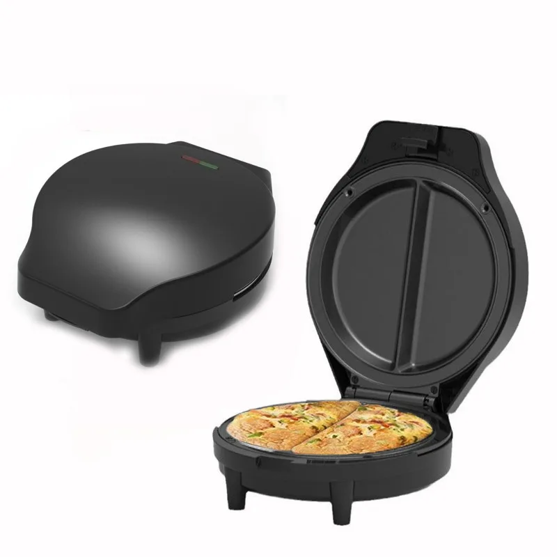 Sandwich Press Grill - เครื่องทำไข่เจียว 110V-220V แบบไม่ติดกระทะ เครื่องทำแพนเค้กมินิคู่ เครื่องทำเบอร์เกอร์ เครื่องทำอาหารเช้า