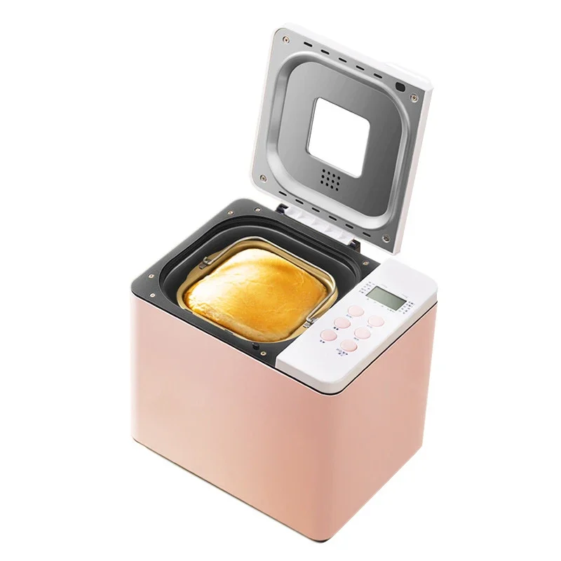 Bread Maker Machine - เครื่องทำขนมปังสี่เหลี่ยม เครื่องทำขนมปังและพาสต้าสำหรับอาหารเช้า เครื่องทำแป้งหมัก เครื่องทำไอศกรีม 220V/550W
