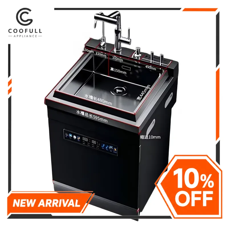 Kitchen Appliances Combo - เครื่องล้างจานแบบฝังขนาด 600 มม. รองรับ 12 ชุดจานชาม