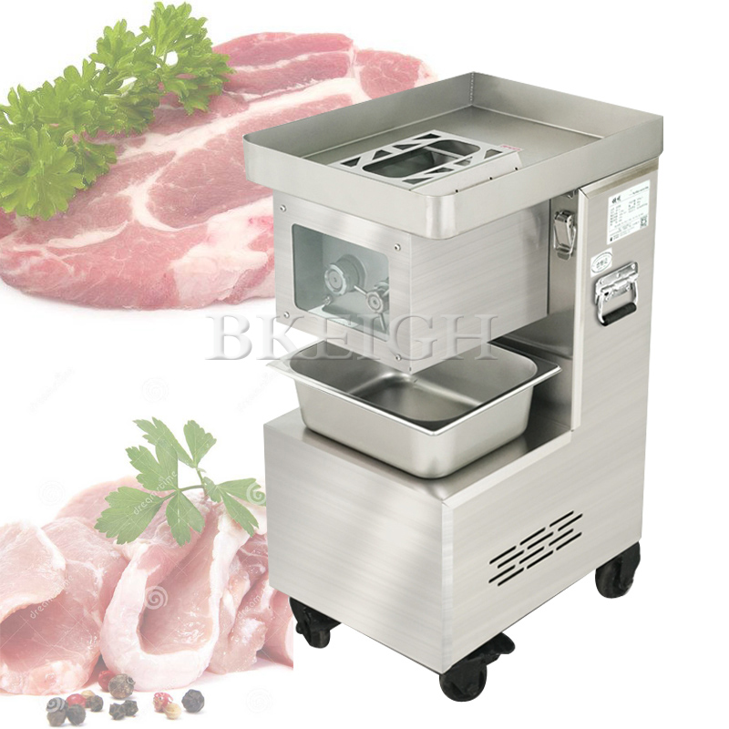 Kitchen Appliances Commercial - เครื่องตัดเนื้อไฟฟ้าเชิงพาณิชย์ สแตนเลส เครื่องหั่นผัก 110V 220V เครื่องใช้ไฟฟ้าในครัวสำหรับงานหนัก