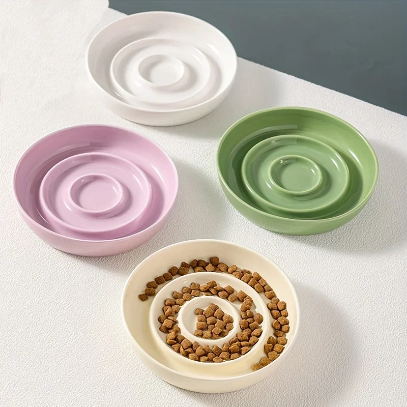 Slow Cooker Ceramic - ใหม่เซรามิคแมวชามอาหารช้า Anti-choking ชามอาหารสุนัขขนาดเล็ก Pet Supply