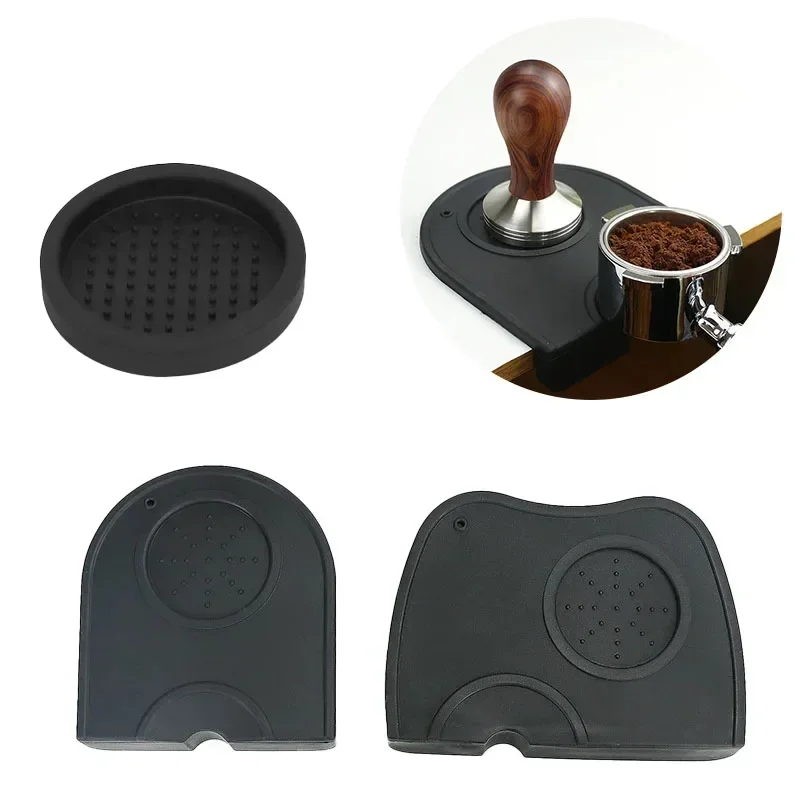 Kitchen Appliances Garage - ผงกาแฟ Pad ซิลิโคนกันลื่น Tamping Station Espresso