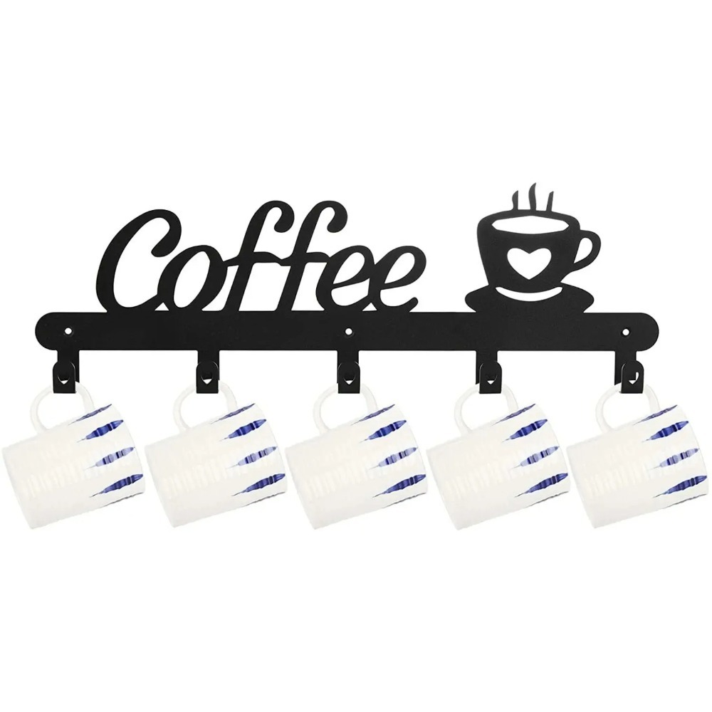 ที่แขวนแก้วกาแฟติดผนังโลหะ, ที - Kitchen Appliances Rack บทวิจารณ์และราคา