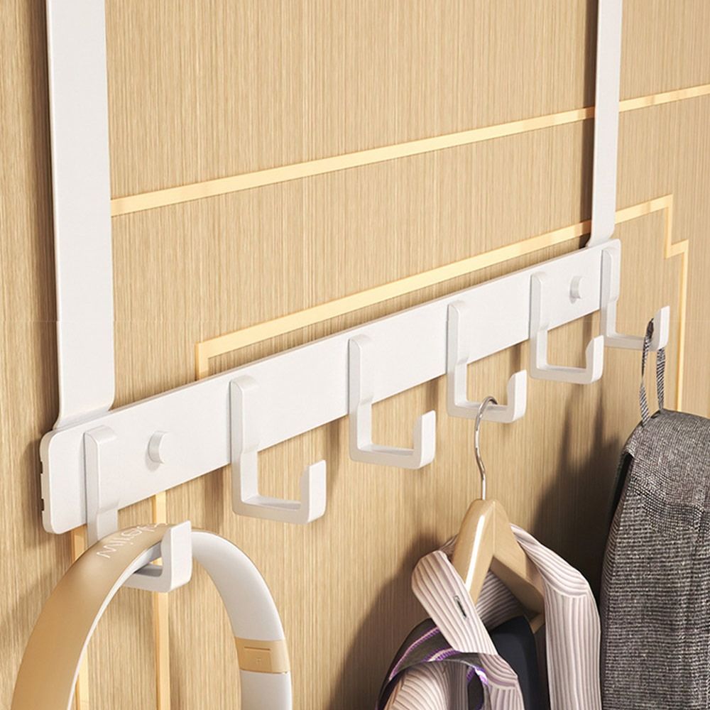 ตะขอเก็บของเหนือประตู 6 ตะขอเส - Kitchen Appliances Rack บทวิจารณ์และราคา