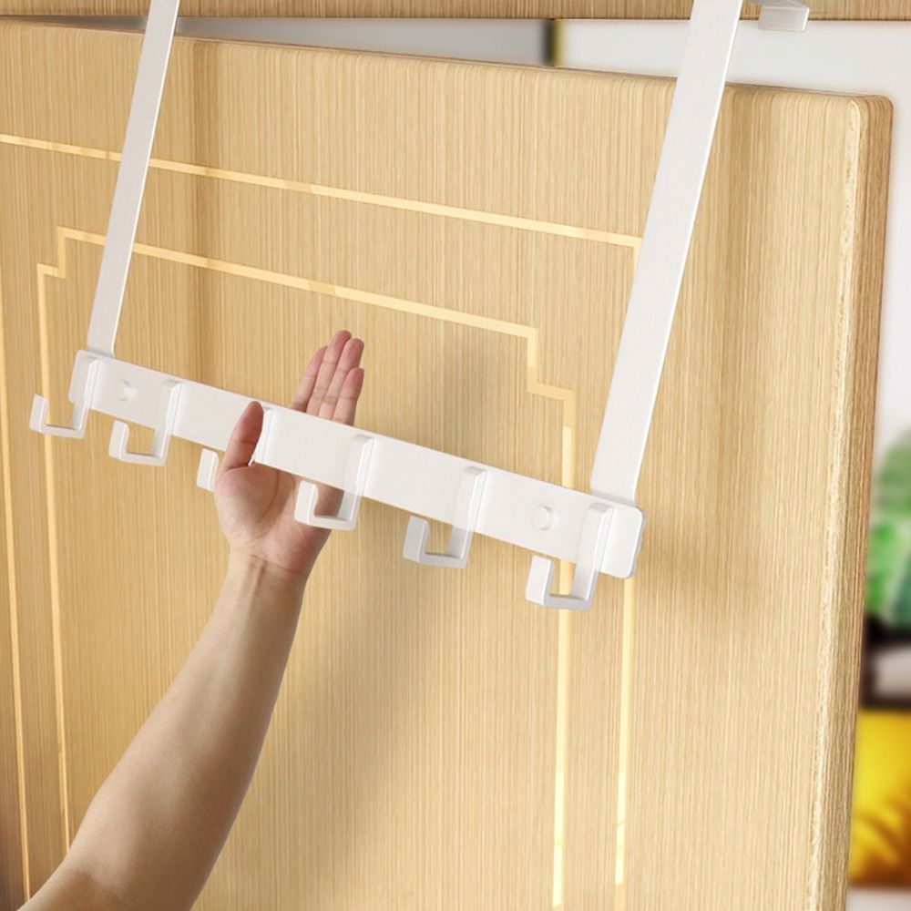 ตะขอเก็บของเหนือประตู 6 ตะขอเส - Kitchen Appliances Rack บทวิจารณ์และราคา