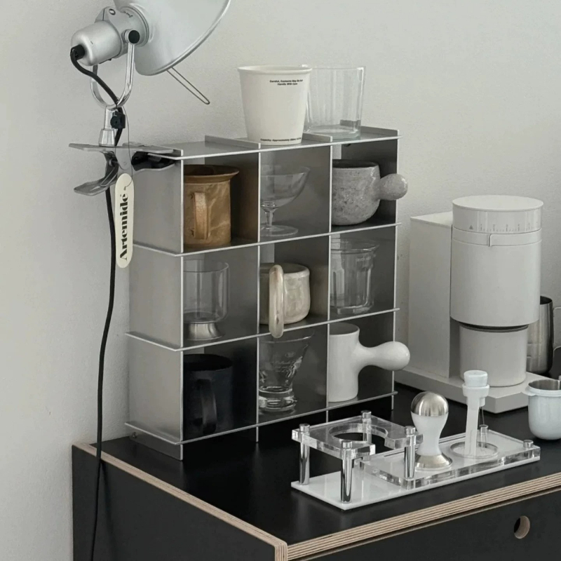 ชั้นวางแก้วอะลูมิเนียมอัลลอยด์ - Kitchen Appliances Rack บทวิจารณ์และราคา