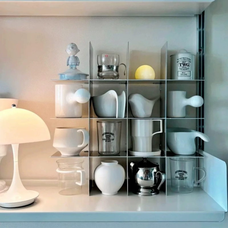 ชั้นวางแก้วอะลูมิเนียมอัลลอยด์ - Kitchen Appliances Rack บทวิจารณ์และราคา