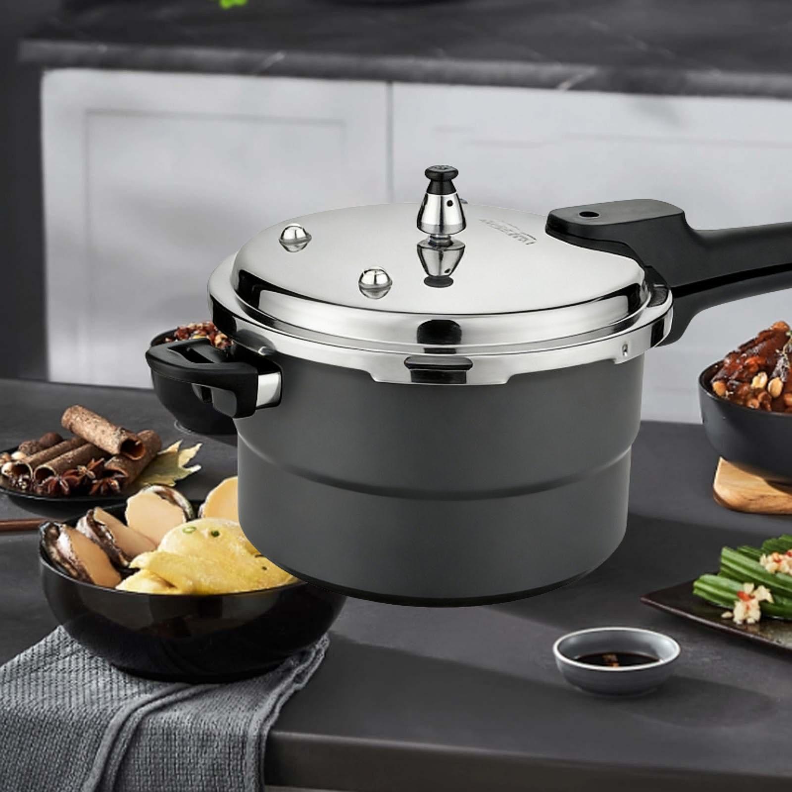 หม้ออัดแรงดันสำหรับเตาแก๊สหรือ - Instant Pot Pressure Cooker บทวิจารณ์และราคา