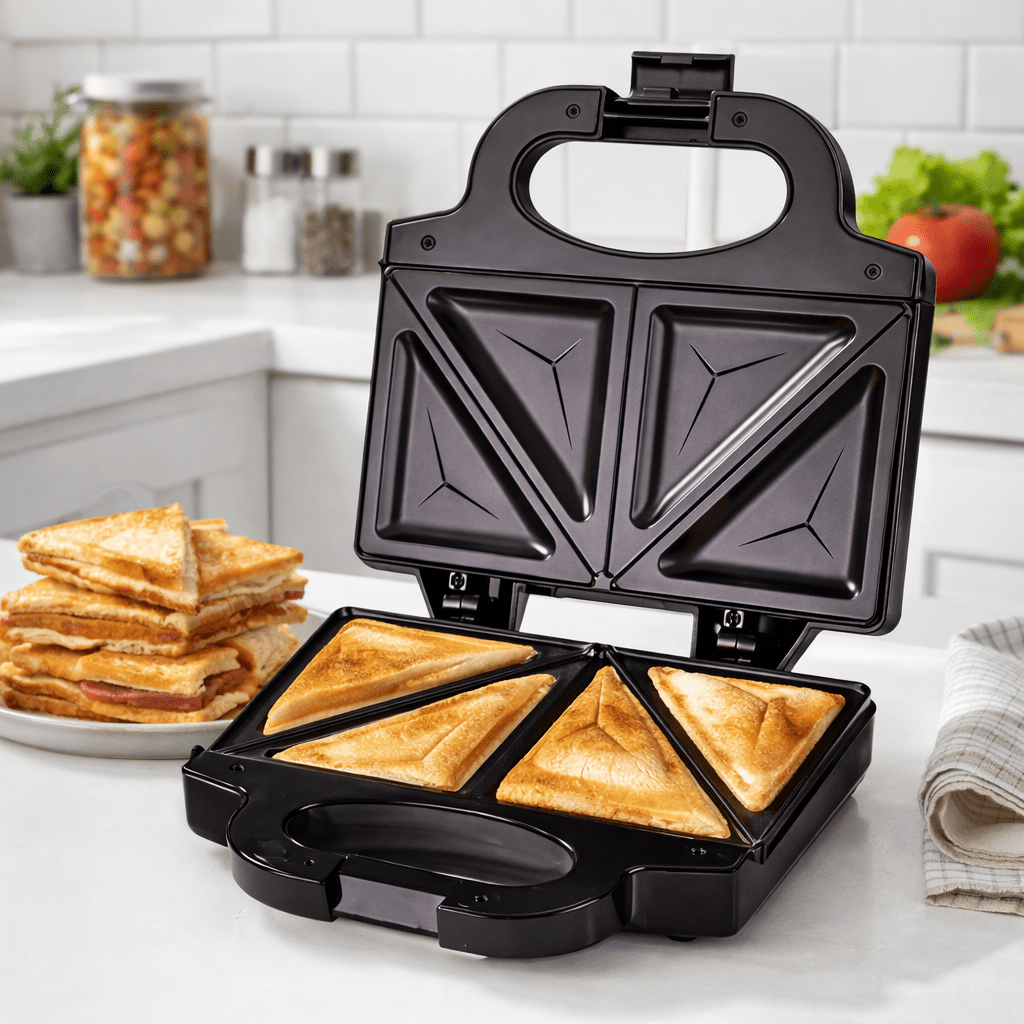 เครื่องทำแซนวิชและเครื่องกดพาน - Sandwich Press Grill บทวิจารณ์และราคา