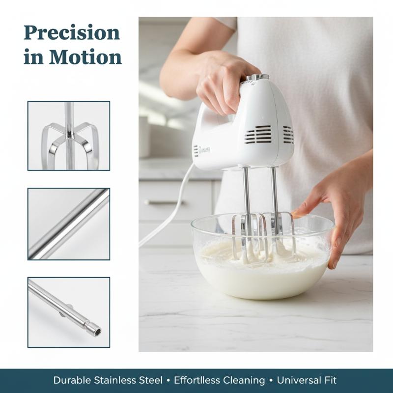 หัวตีผสมแบบมือถือ 1/2 ชิ้น สำห - Hand Mixer Electric บทวิจารณ์และราคา