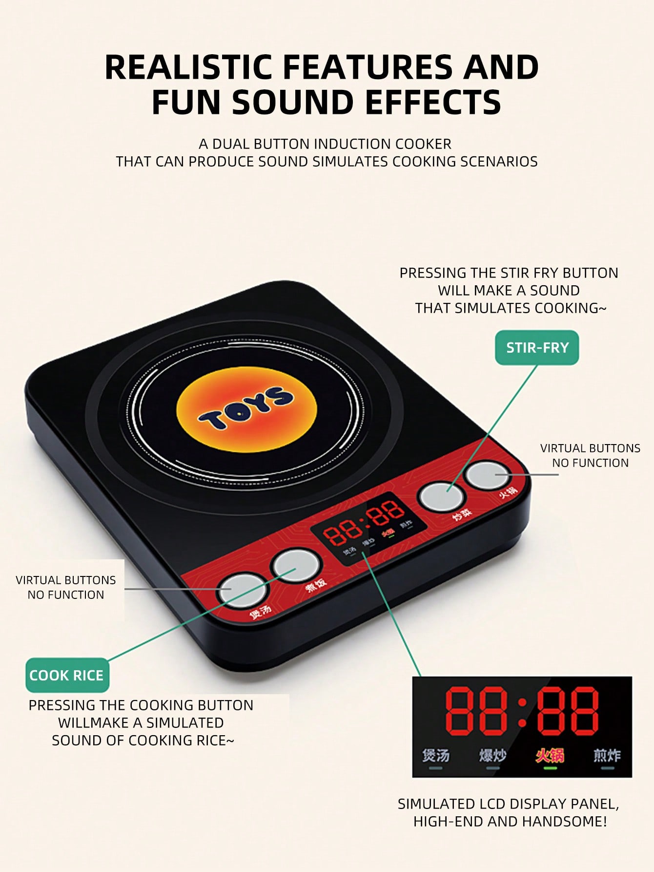 ของเล่นครัวเด็ก ชุดทำอาหารและเ - Kitchen Appliances Combo บทวิจารณ์และราคา