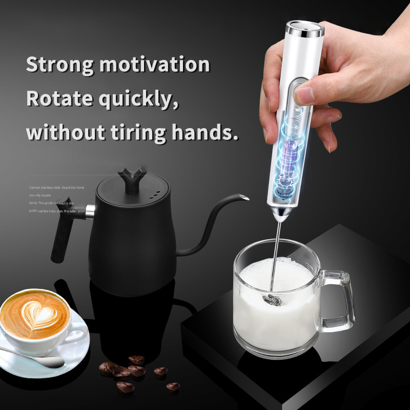 นมไฟฟ้า Foamer เครื่องปั่นไร้ส - Hand Mixer Electric บทวิจารณ์และราคา