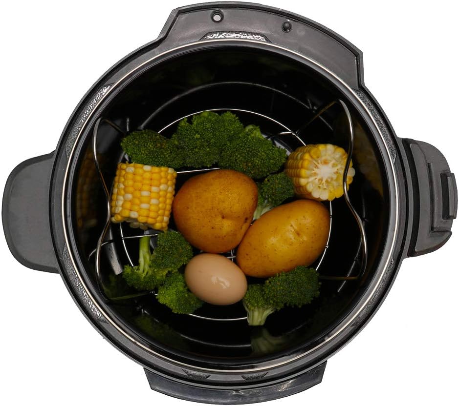 ตะแกรงนึ่งพร้อมที่จับ ใช้ได้กั - Instant Pot Pressure Cooker บทวิจารณ์และราคา