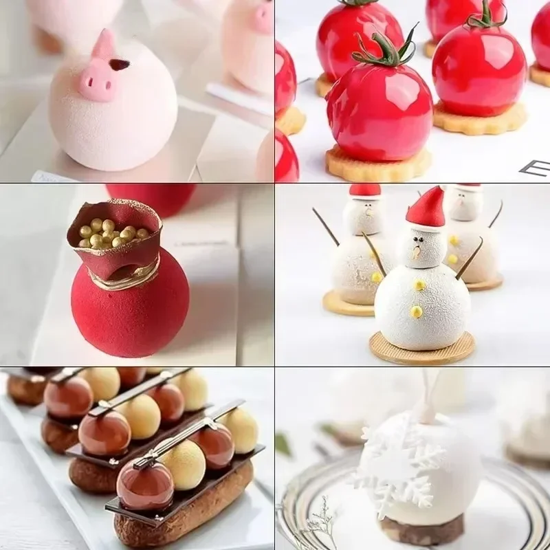3D Sphere แม่พิมพ์ซิลิโคนสําหร - Kitchen Appliances Garage บทวิจารณ์และราคา