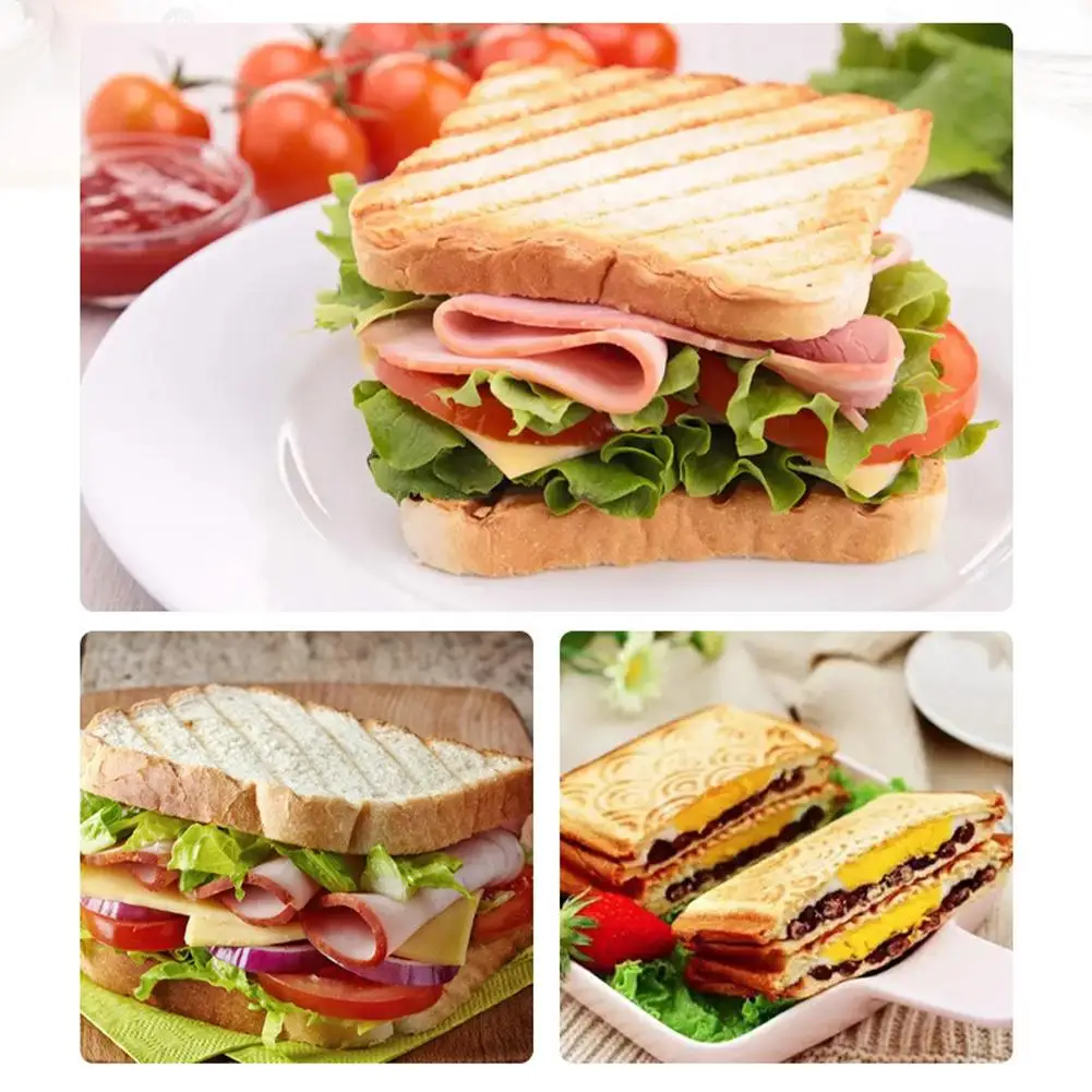 กระทะสองด้าน Non-Stick เครื่อง - Sandwich Press Grill บทวิจารณ์และราคา