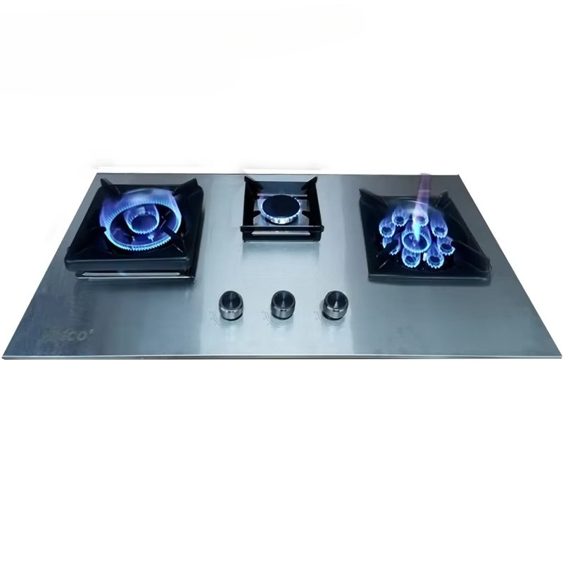 เตาแก๊สแบบฝัง 3 หัวเตา สำหรับค - Kitchen Appliances Built In บทวิจารณ์และราคา