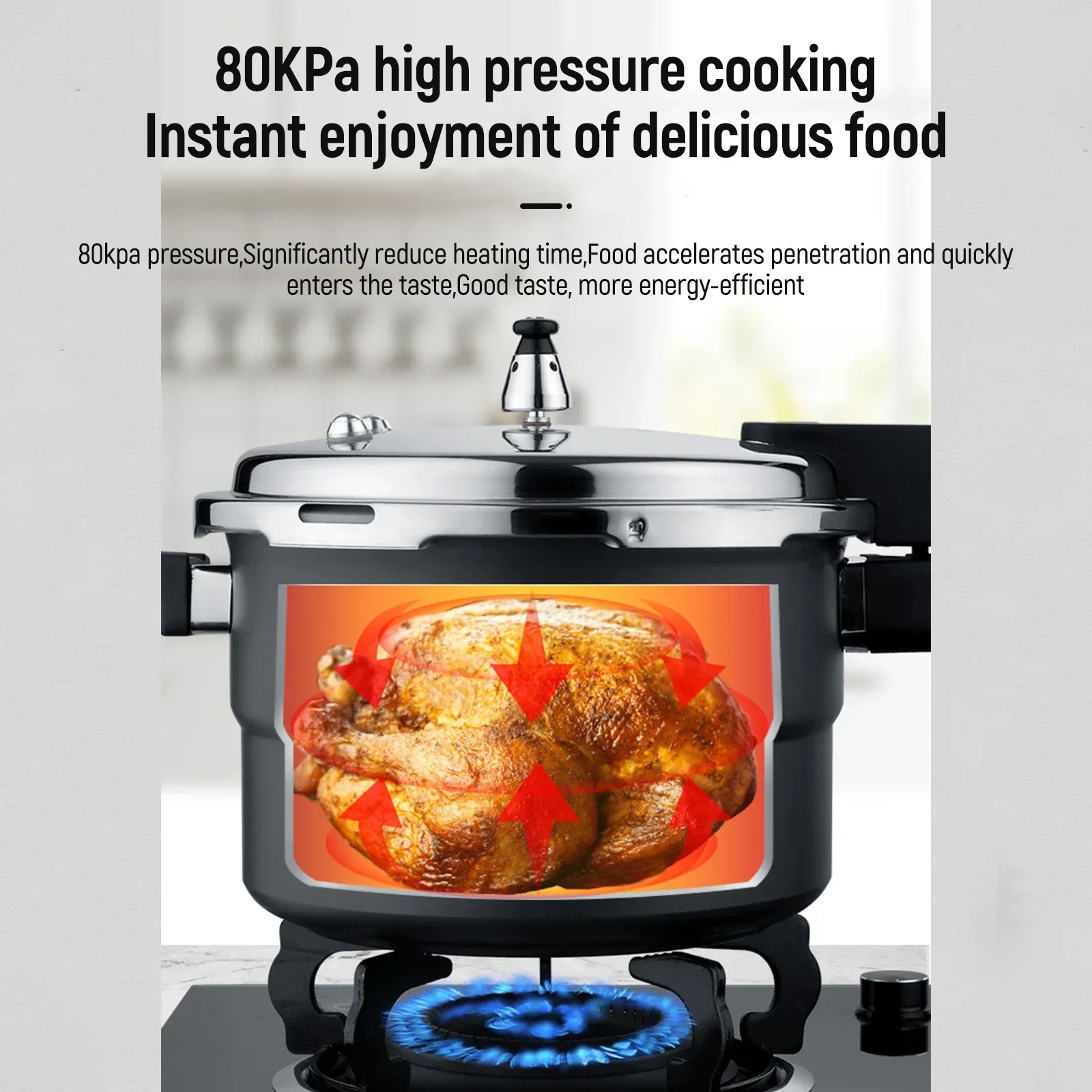 หม้ออัดแรงดันสแตนเลสสตีล 4L-10 - Instant Pot Pressure Cooker บทวิจารณ์และราคา
