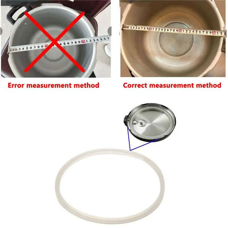วงแหวนซิลิโคนใสสำหรับหม้ออัดแร - Instant Pot Pressure Cooker บทวิจารณ์และราคา
