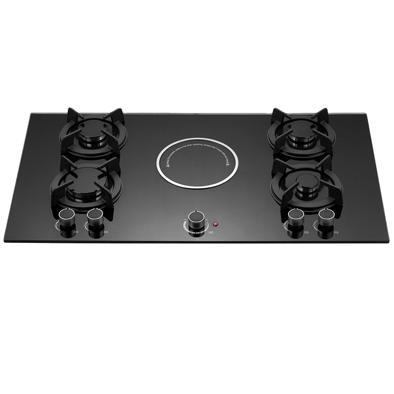 เตาแก๊สแบบฝัง 5 หัวเตา พร้อมเต - Kitchen Appliances Built In บทวิจารณ์และราคา