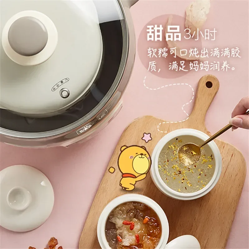 หม้อตุ๋นไฟฟ้า Bear Stew หม้อเซ - Slow Cooker Ceramic บทวิจารณ์และราคา