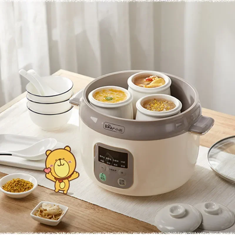 หม้อตุ๋นไฟฟ้า Bear Stew หม้อเซ - Slow Cooker Ceramic บทวิจารณ์และราคา