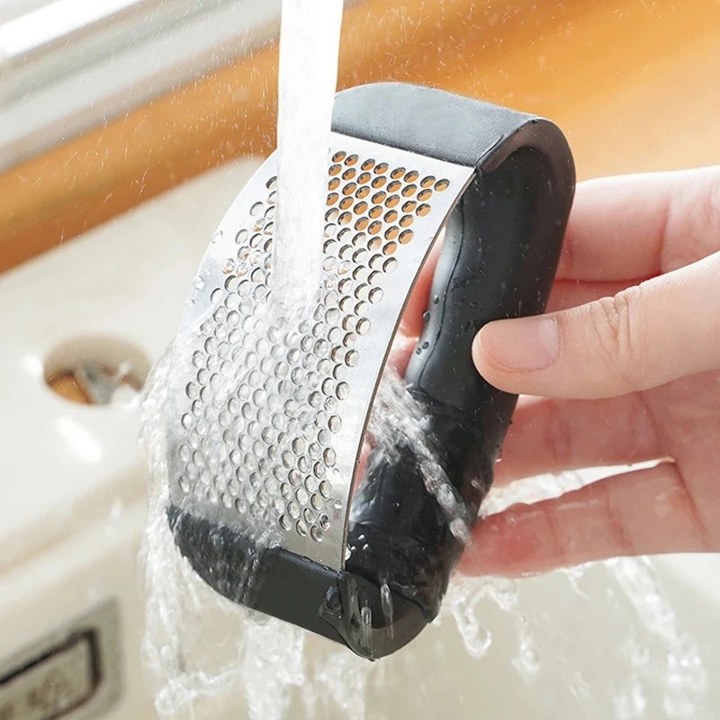 เครื่องบดกระเทียมสแตนเลสแบบมือ - Kitchen Appliances Garage บทวิจารณ์และราคา