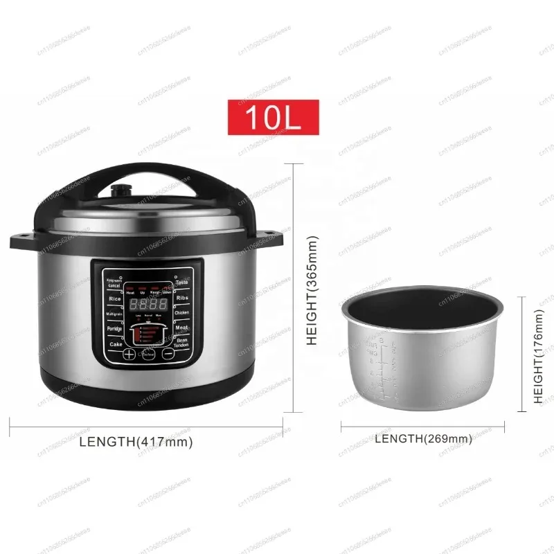 หม้อหุงข้าวไฟฟ้าสแตนเลส 10 ลิต - Instant Pot Pressure Cooker บทวิจารณ์และราคา