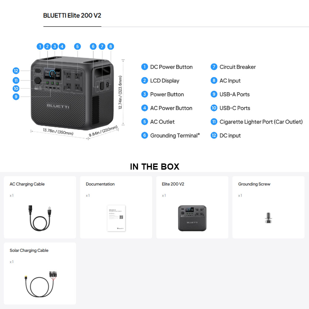【รีนิว】BLUETTI Elite 200 V2 สถ - Bread Maker Machine บทวิจารณ์และราคา