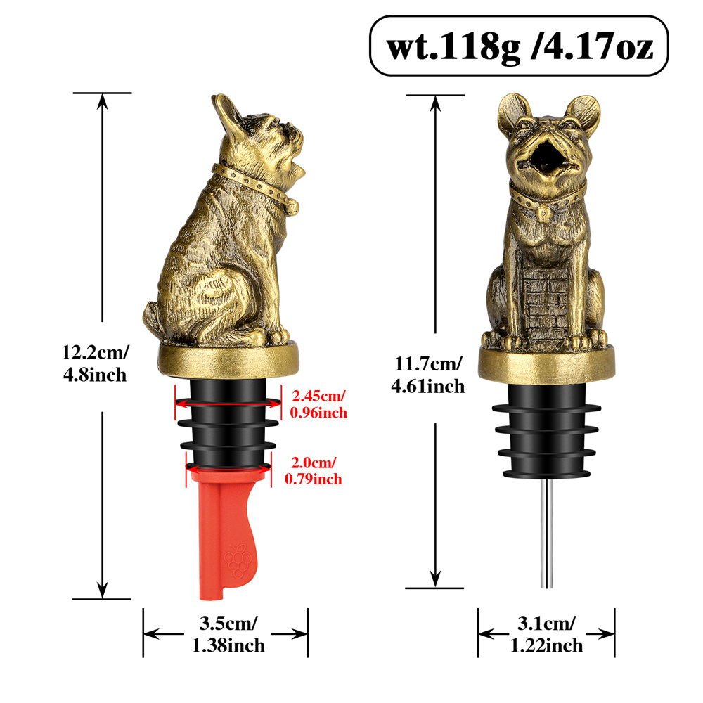 น่ารัก French Bulldog ไวน์ Pou - Kitchen Appliances Garage บทวิจารณ์และราคา
