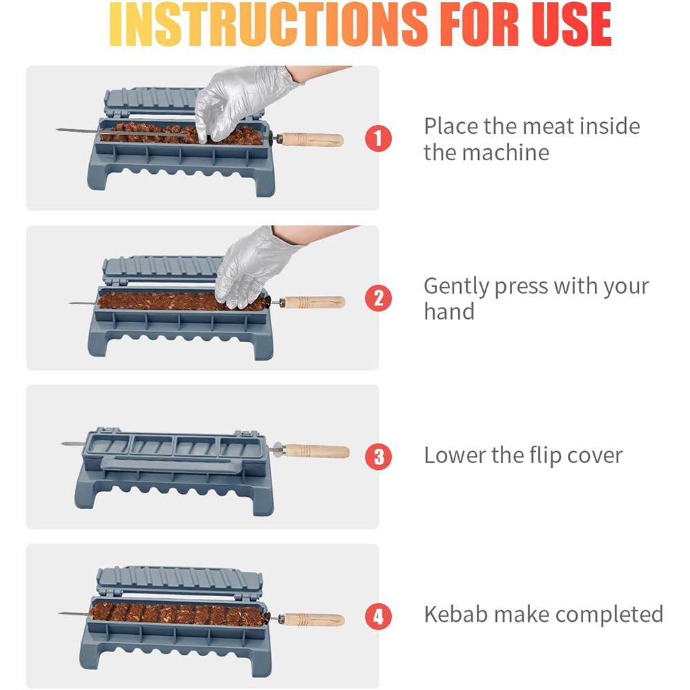 เครื่องทำเคบับขนาดใหญ่ LMETJMA - Sandwich Press Grill บทวิจารณ์และราคา