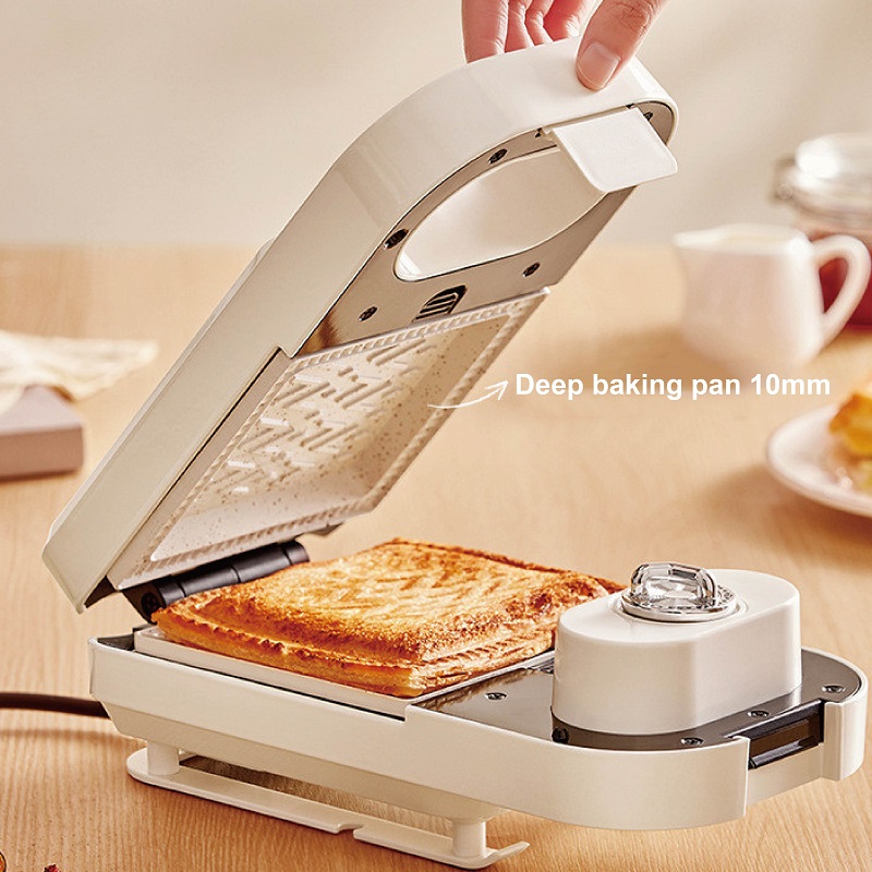 เครื่องทำแซนวิชไฟฟ้า 650W เครื - Sandwich Press Grill บทวิจารณ์และราคา