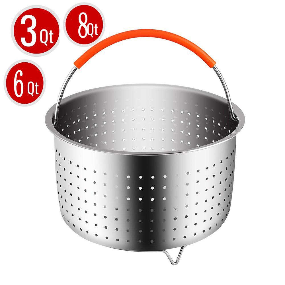 ตะกร้านึ่งสแตนเลส 304 จำนวน 1  - Instant Pot Pressure Cooker บทวิจารณ์และราคา