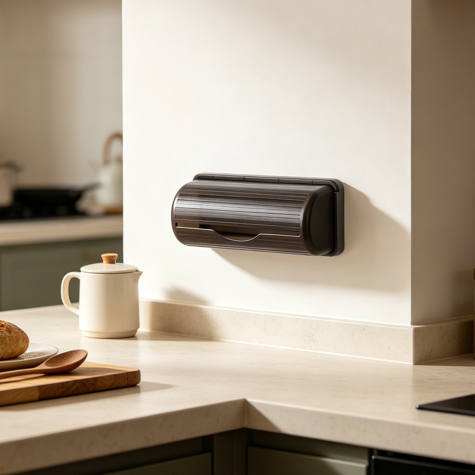 ที่แขวนถุงขยะติดผนัง กล่องจัดเ - Kitchen Appliances Rack บทวิจารณ์และราคา