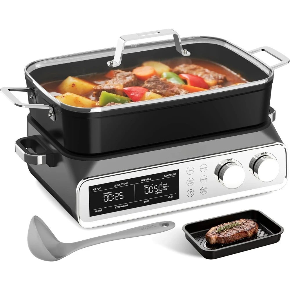 หม้อหุงช้าอเนกประสงค์แบบตั้งโป - Slow Cooker Ceramic บทวิจารณ์และราคา