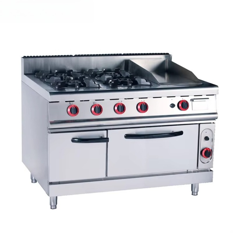 เตาแก๊สแบบคอมโบพร้อมเตาอบ เครื - Kitchen Appliances Restaurant บทวิจารณ์และราคา
