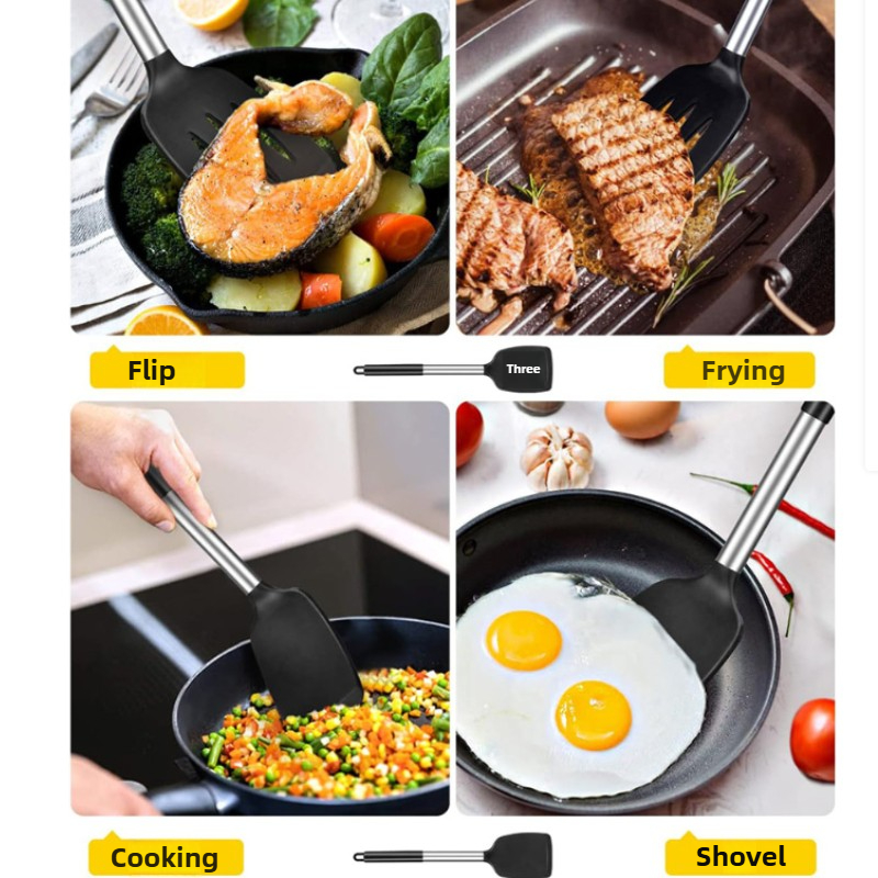 ชุดตะหลิวซิลิโคน 1/2 ชิ้น ทนคว - Kitchen Appliances Combo บทวิจารณ์และราคา